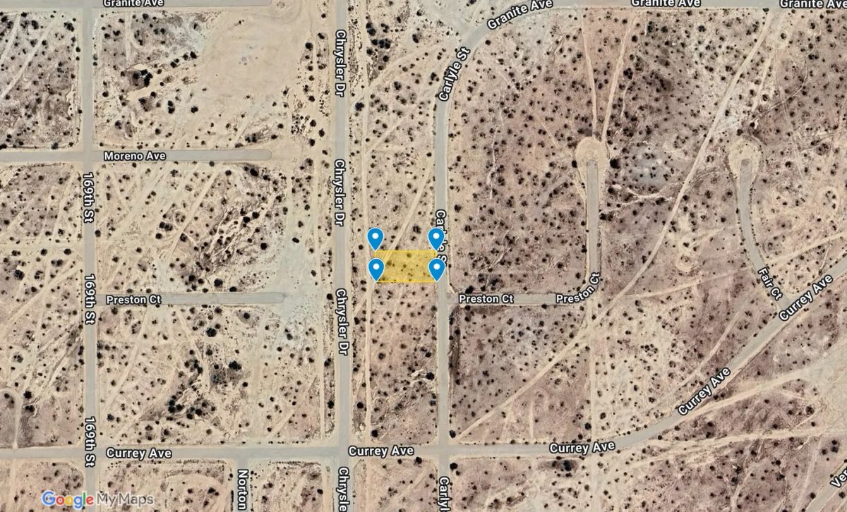 0.17 Acre Residential lot in California City, Kern County, CA - Image 4