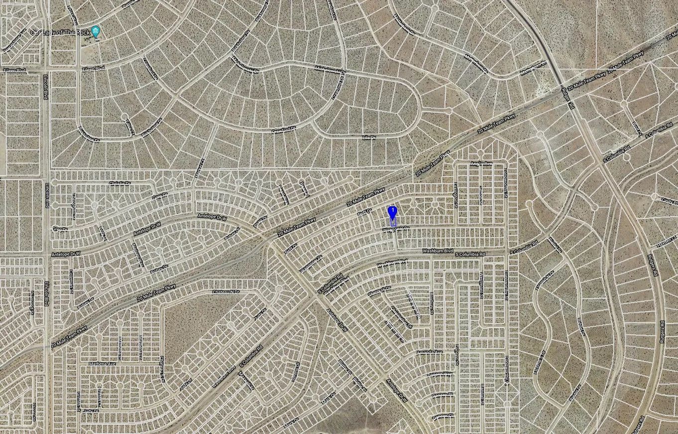 0.21 Acre Residential lot in California City, Kern County, CA in Kern County, CA