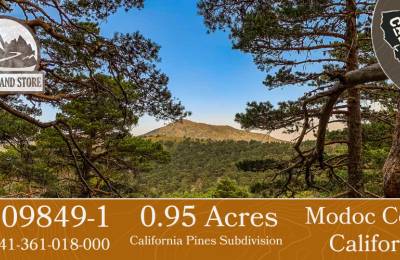 0.95 Acre Parcel in California Pines Modoc County, California