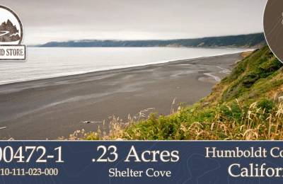 0.23 Acre Lot in Shelter Cove, Humboldt County CA