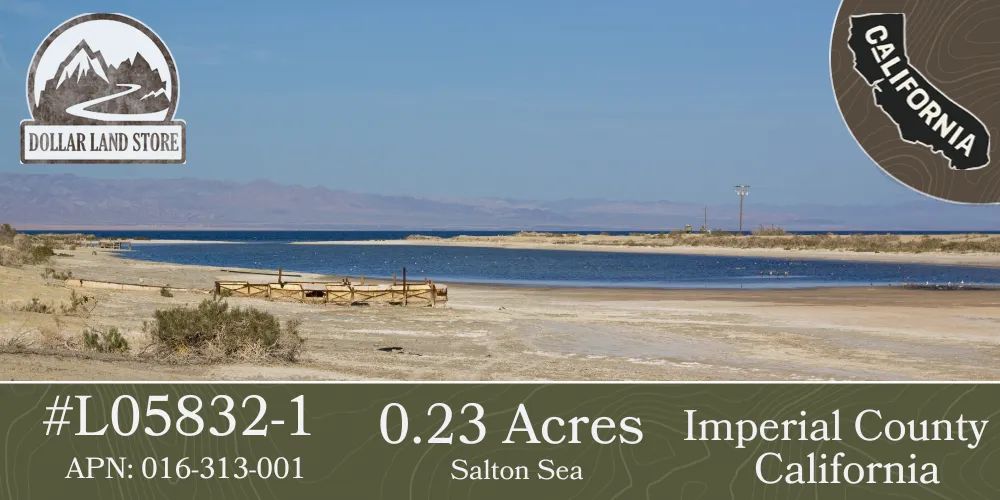 0.23 Acre Lot in Salton City, California