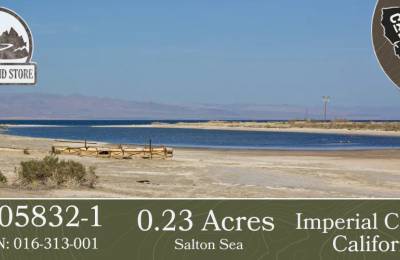 0.23 Acre Lot in Salton City, California