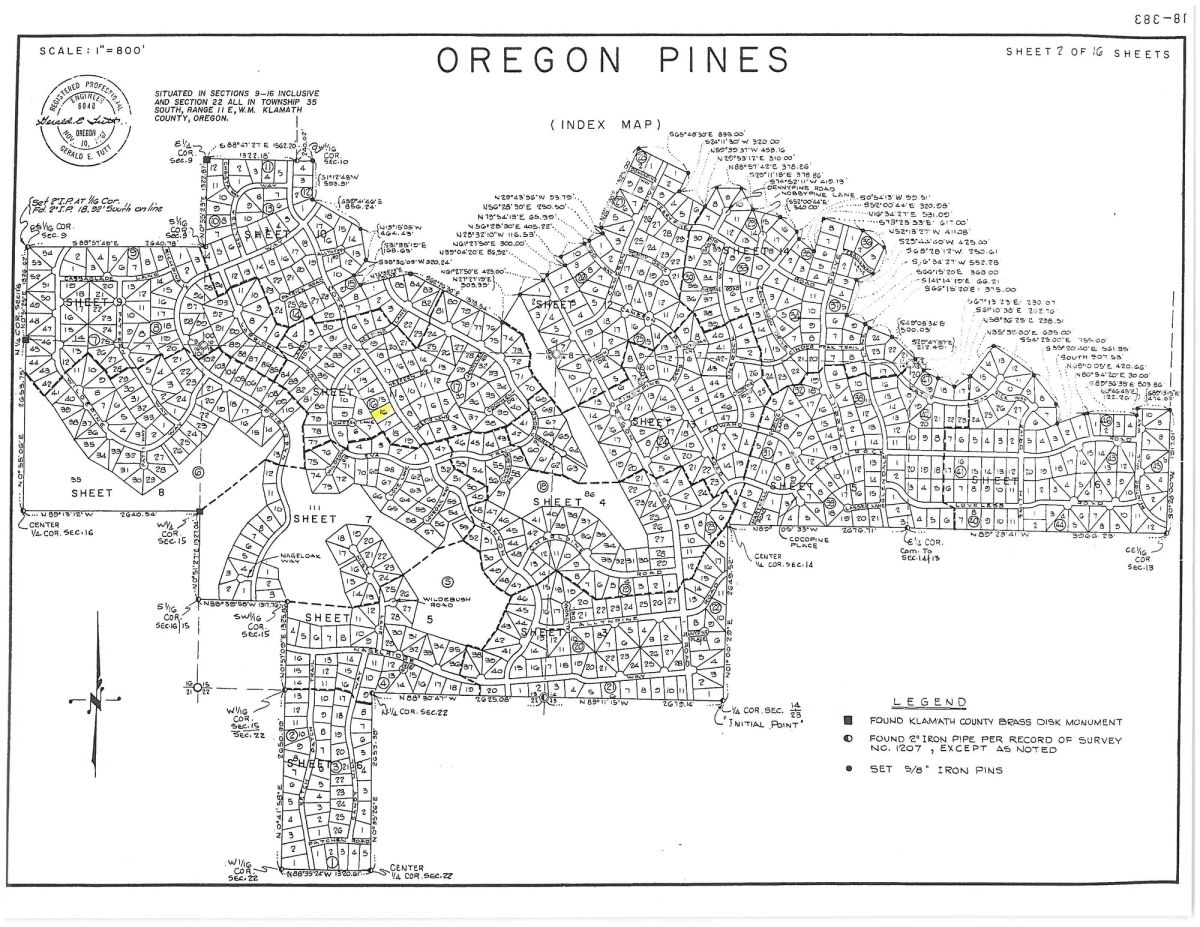Decorative background for 1.5 Acres in Oregon Pines Subdivision, Klamath County, OR image 5