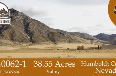 38.55 Acres in Humboldt County, NV