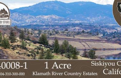 1.02 Acres in KCRE Near the Klamath River, Siskiyou County, CA