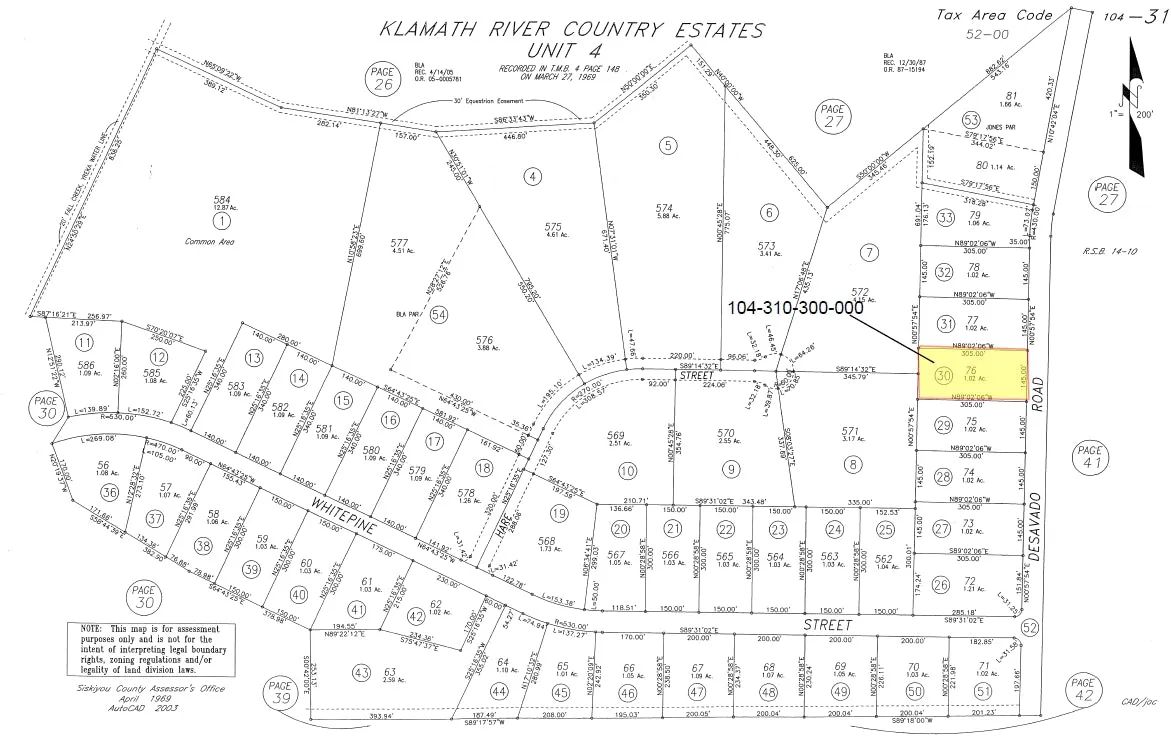 1.02 Acres in KCRE Near the Klamath River, Siskiyou County, CA in Siskiyou County, CA