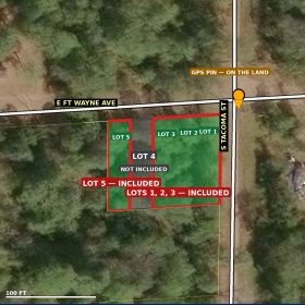 6 Michigan Lots Bundle - Saginaw Double Lot + Idlewild Lots - 0.504 Acres - $39,900 in Saginaw County, MI
