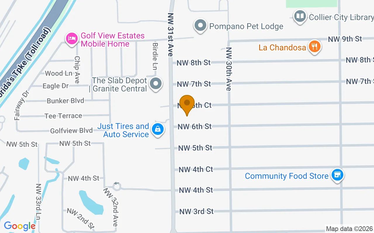 0.55 Acres in Pompano Beach - Broward County, FL in Broward County, FL