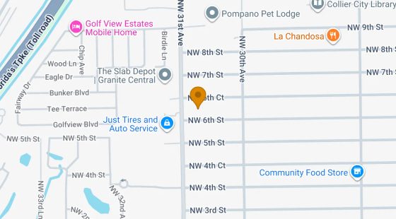 0.55 Acres in Pompano Beach - Broward County, FL in Broward County, FL