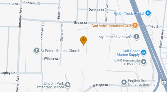 0.55 Acres in Pensacola - Escambia County, FL in Escambia County, FL