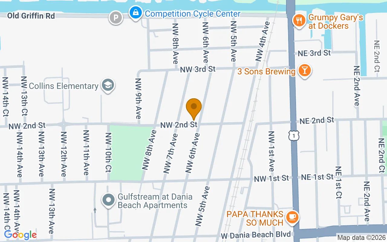 0.12 Acres in Dania - Broward County, FL in Broward County, FL