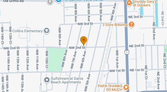 0.12 Acres in Dania - Broward County, FL in Broward County, FL