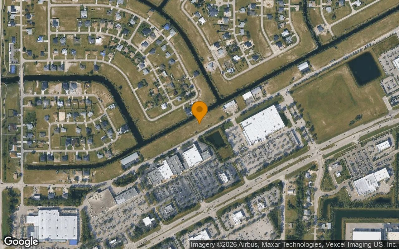 0.55 Acres in Cape Coral - Lee County, FL in Lee County, FL