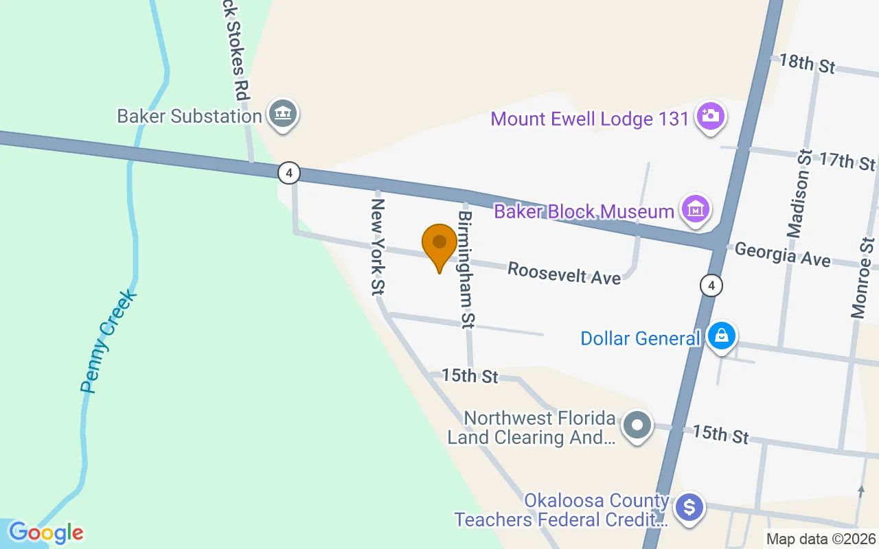 0.15 Acres in Baker - Okaloosa County, FL in Okaloosa County, FL