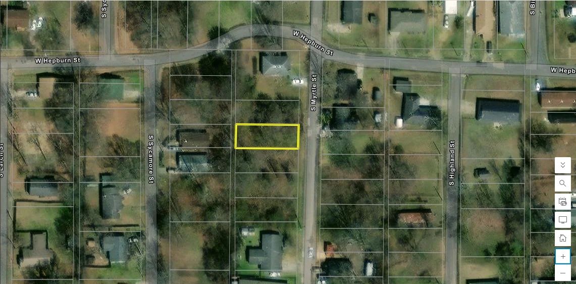 1206 S Myrtle Street - 0.09-Acre Wooded Vacant Residential Lot - Land for Sale