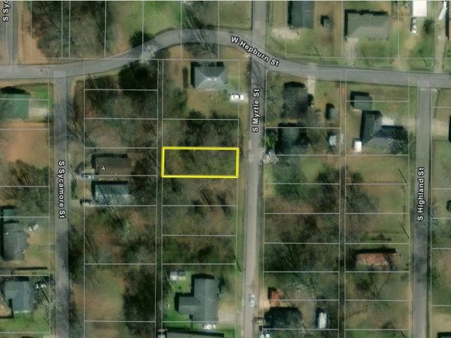 1206 S Myrtle Street - 0.09-Acre Wooded Vacant Residential Lot - Land for Sale in Jefferson County, AR