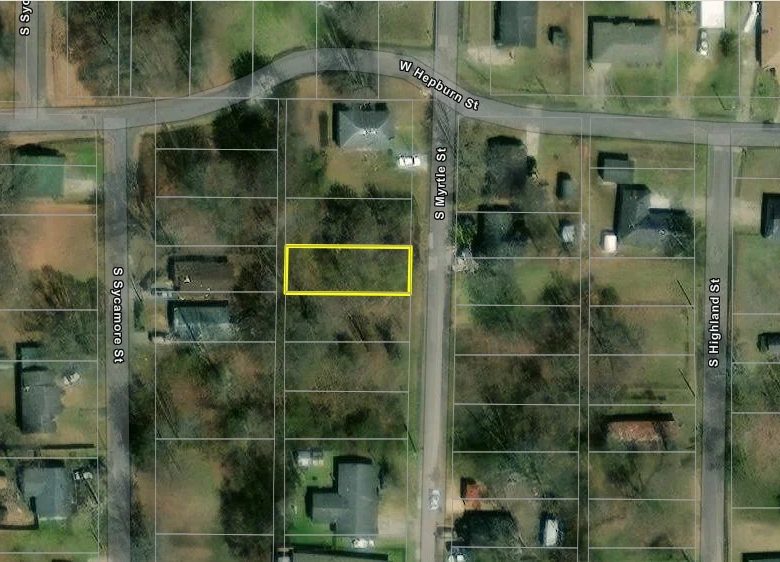 1206 S Myrtle Street - 0.09-Acre Wooded Vacant Residential Lot - Land for Sale in Jefferson County, AR