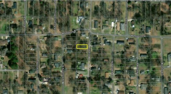 1206 S Myrtle Street - 0.09-Acre Wooded Vacant Residential Lot - Land for Sale in Jefferson County, AR