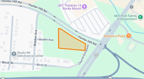 1.63 Acres in Rocky Mount - Nash County, NC in Nash County, NC