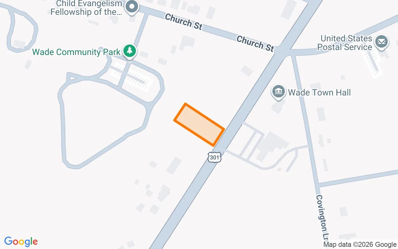 0.55 Acres in Wade - Cumberland County, NC in Cumberland County, NC