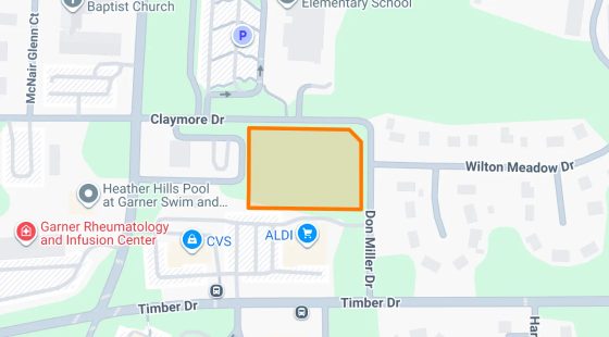 2.28 Acres in Garner - Wake County, NC in Wake County, NC