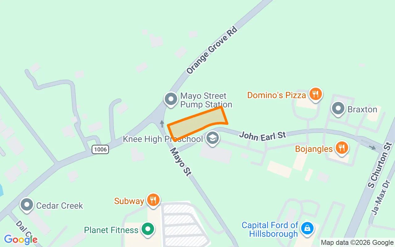 0.55 Acres in Hillsborough - Orange County, NC in Orange County, NC