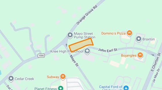 0.55 Acres in Hillsborough - Orange County, NC in Orange County, NC