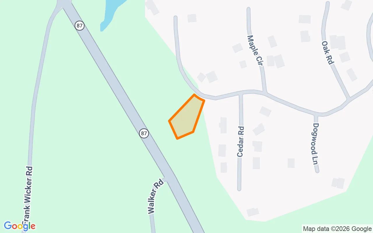 0.55 Acres in Sanford - Lee County, NC in Lee County, NC