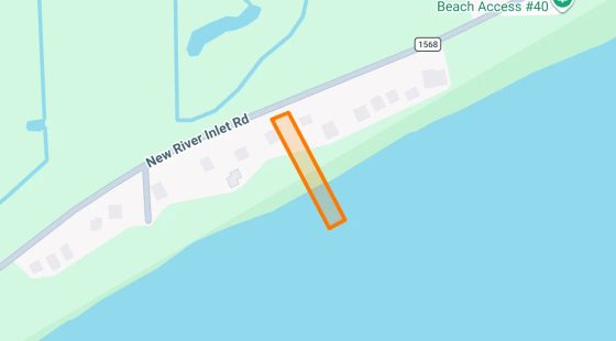 0.56 Acres in N Topsail Beach - Onslow County, NC in Onslow County, NC