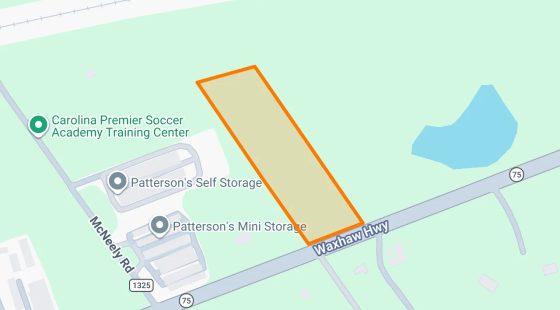 3.4 Acres in Waxhaw - Union County, NC in Union County, NC