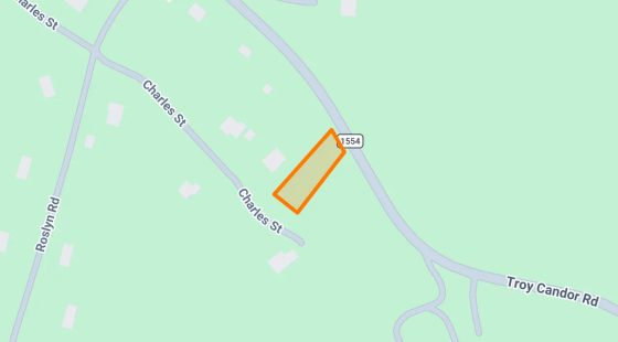 0.55 Acres in Troy - Montgomery County, NC in Montgomery County, NC