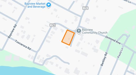0.55 Acres in Bath - Beaufort County, NC in Beaufort County, NC