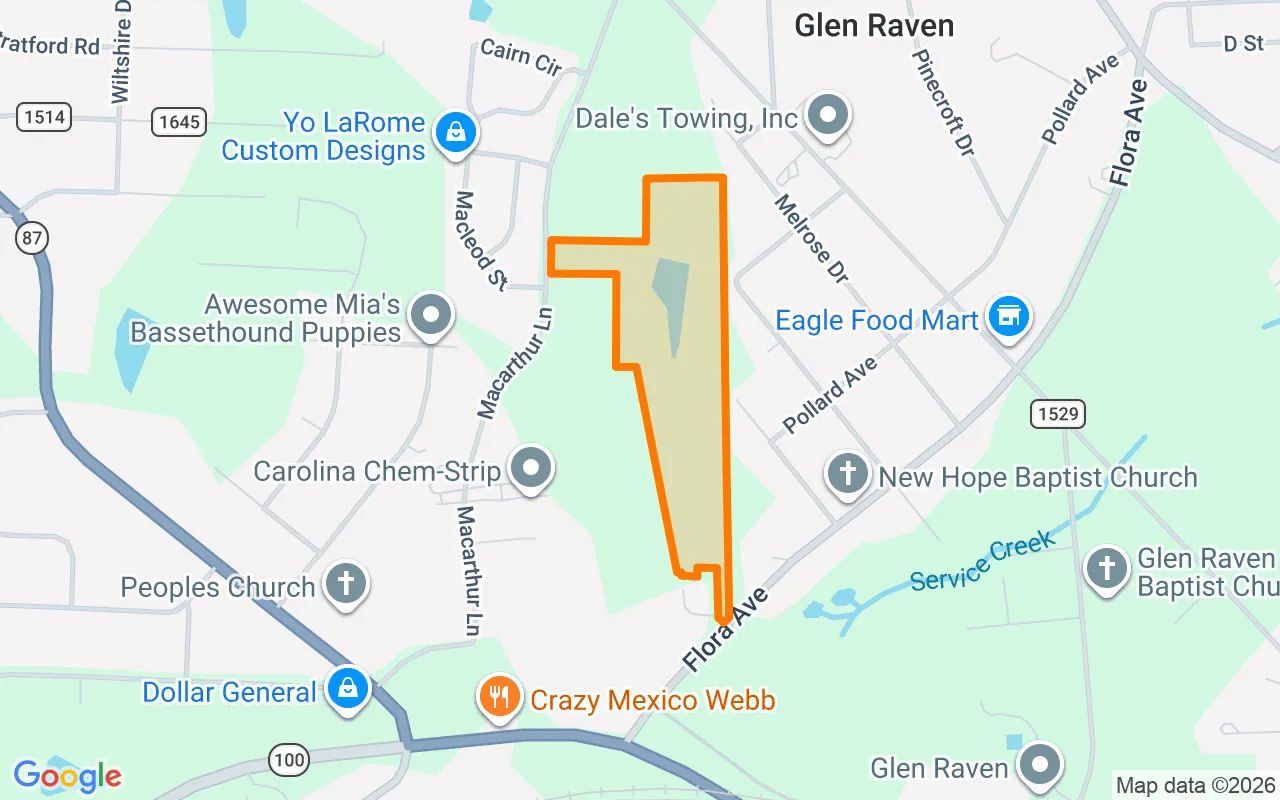 32.54 Acres in Burlington - Alamance County, NC in Alamance County, NC