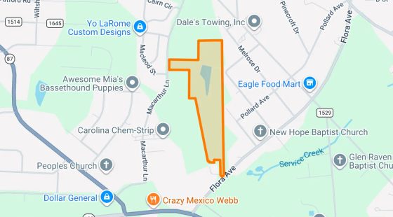 32.54 Acres in Burlington - Alamance County, NC in Alamance County, NC