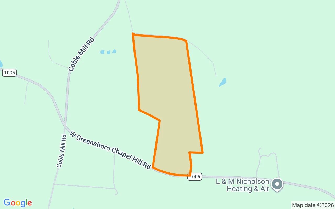 88.99 Acres in Snow Camp - Alamance County, NC in Alamance County, NC