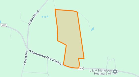 88.99 Acres in Snow Camp - Alamance County, NC in Alamance County, NC