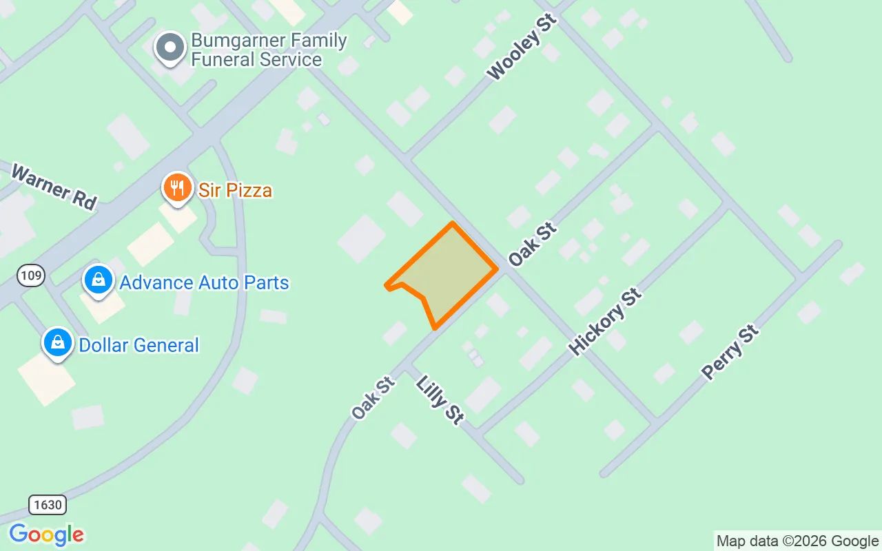 0.62 Acres in Troy - Montgomery County, NC in Montgomery County, NC