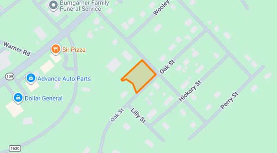 0.62 Acres in Troy - Montgomery County, NC in Montgomery County, NC