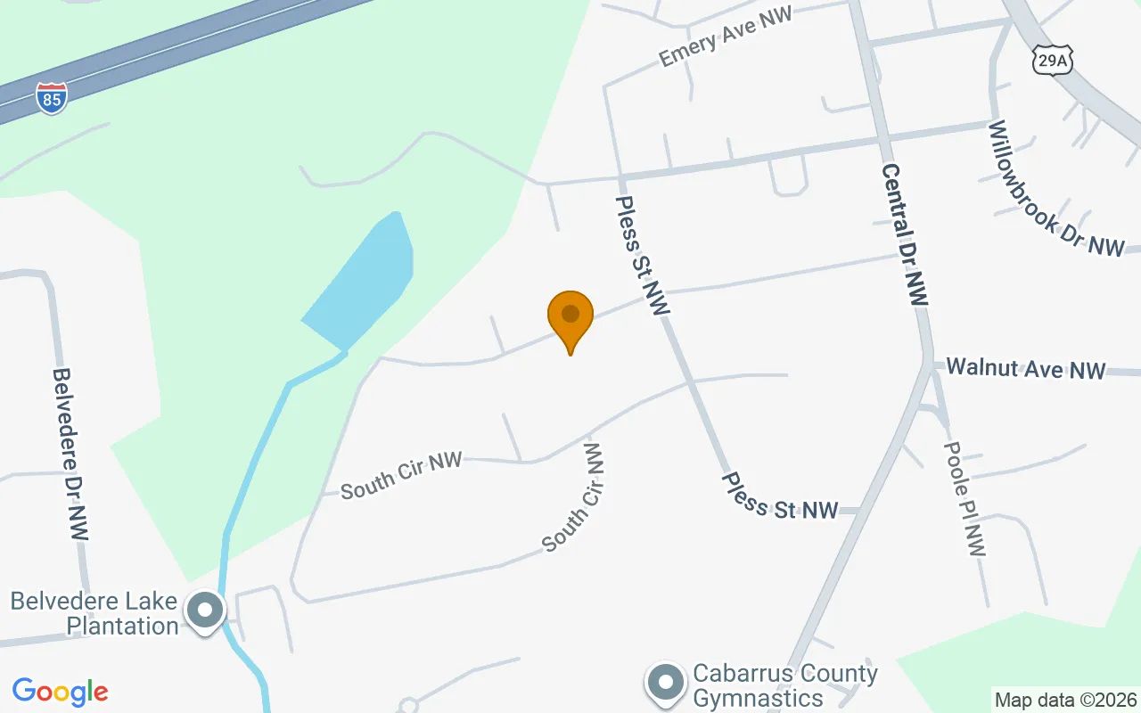 0.55 Acres in Concord - Cabarrus County, NC in Cabarrus County, NC