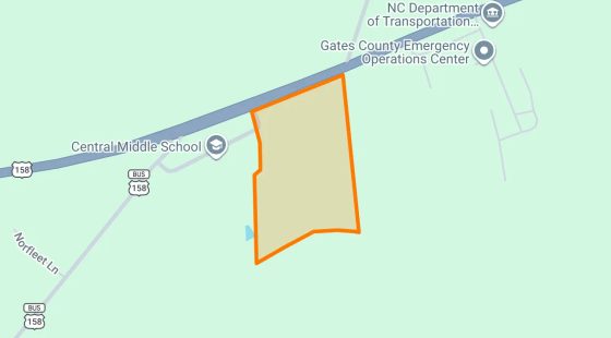 14.16 Acres in Gates - Gates County, NC in Gates County, NC