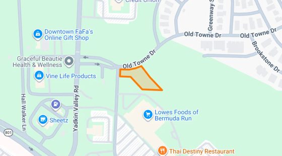 0.55 Acres in Advance - Davie County, NC in Davie County, NC