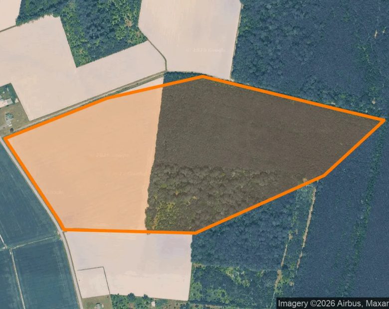 107.54 Acres in Sunbury - Gates County, NC in Gates County, NC