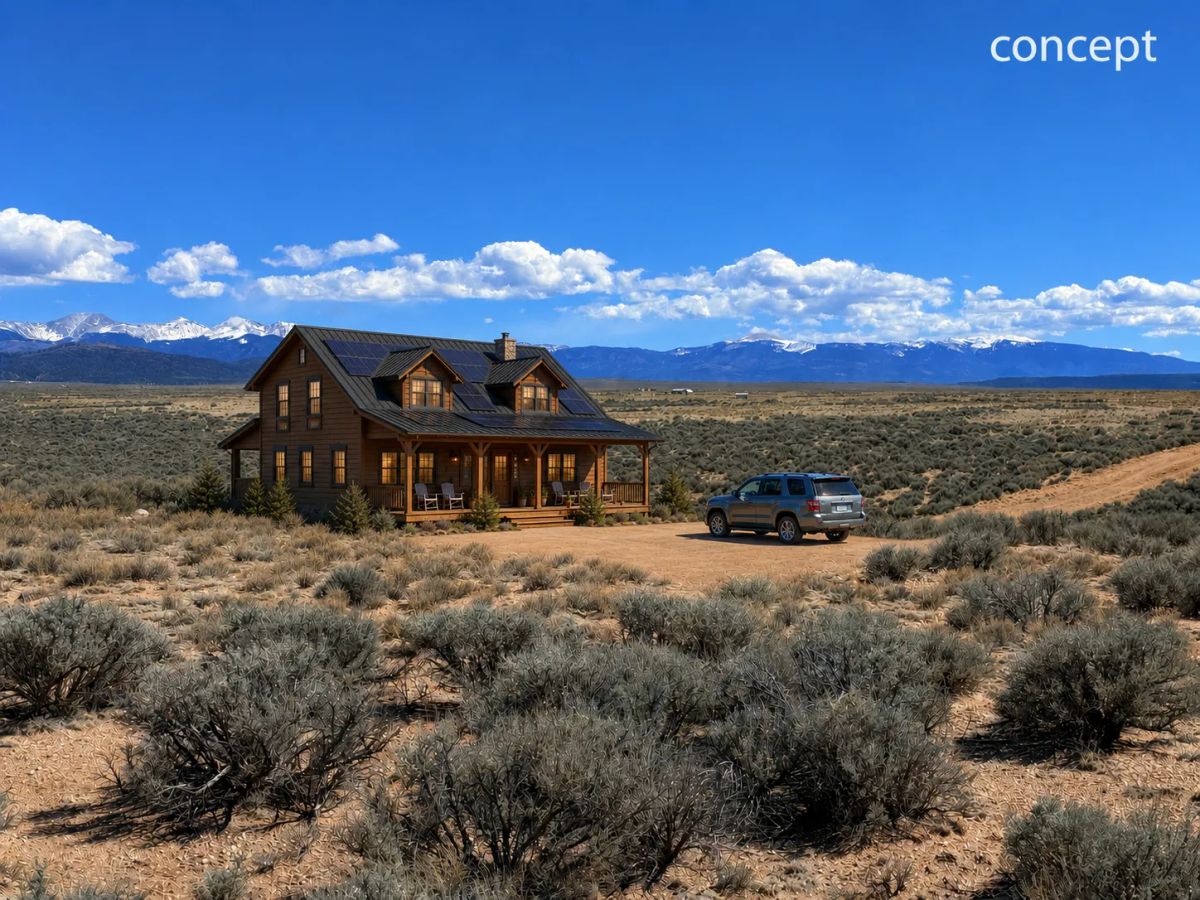 Prime Off-Grid Opportunity: Double lot in Costilla CO - Main image