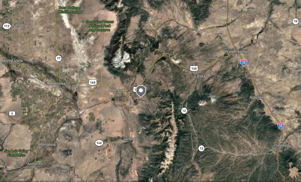 Decorative background for Fort Garland, Colorado, Paine Rd N, SDCR Lot 3244, 5 Acres – Build, Mobile Home, RV & Camp! image 13