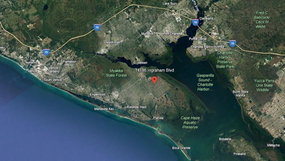 Decorative background for Port Charlotte, Florida – 14186 Ingraham Blvd – South Gulf Cove 1/4 Acre, County Water & Sewer, Minutes to Gulf Coast Beaches! image 12