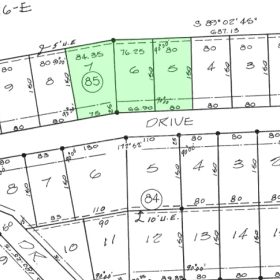 Massey Point - Eufaula Lake - Unit 6, Block 85, Lots 5,6,7 in Pittsburg County, OK