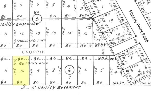 Massey Point - Eufaula Lake - Unit 1, Block 6, Lot 10 in Pittsburg County, OK