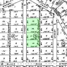 Massey Point - Eufaula Lake - Unit 2, Block 16, Lots 10,11,12,13 in Pittsburg County, OK