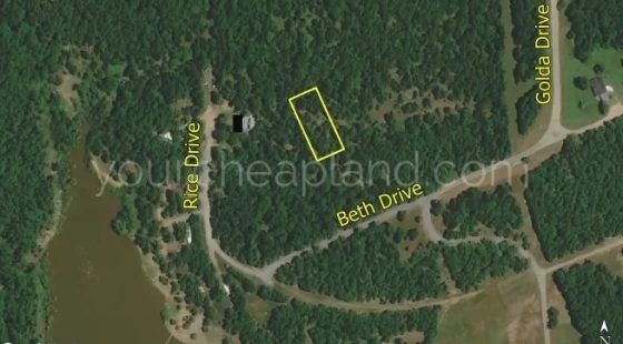 Massey Point - Eufaula Lake - Unit 3, Block 38, Lot 11 in Pittsburg County, OK