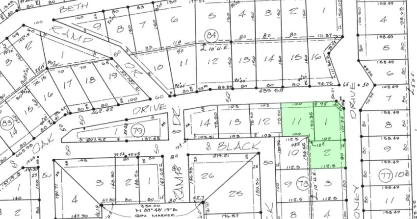 Massey Point - Eufaula Lake - Unit 6, Block 78, Lots 1,2,11 in Pittsburg County, OK